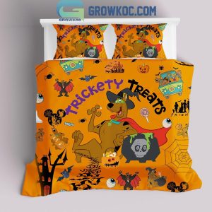 Scooby Doo In The Halloween With Trickety Tricks Bedding Set