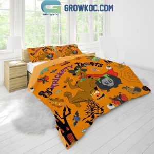 Scooby Doo In The Halloween With Trickety Tricks Bedding Set