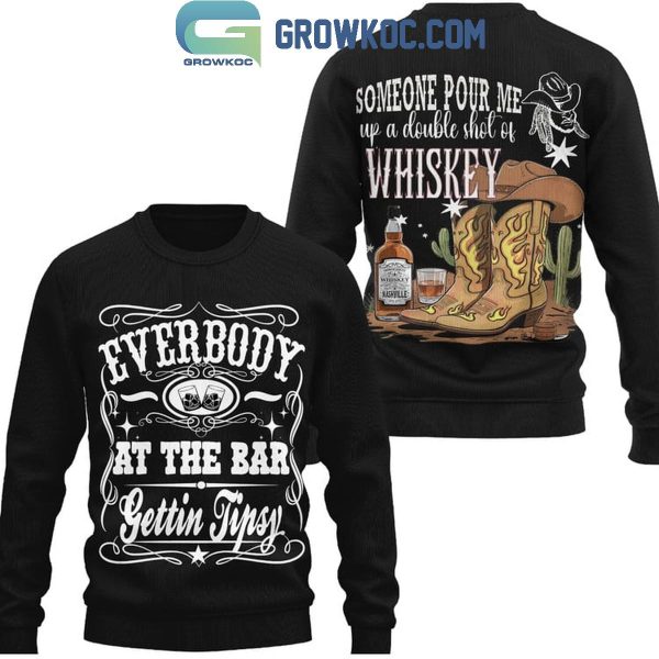 Shaboozey Someone Pour Me Up Double Shot Of Whiskey 2024 Hoodie T-Shirt