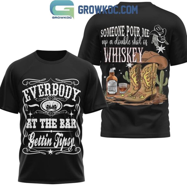 Shaboozey Someone Pour Me Up Double Shot Of Whiskey 2024 Hoodie T-Shirt