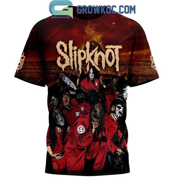 Slipknot 25th Anniversary With North America Tour 2024 Hoodie T Shirt