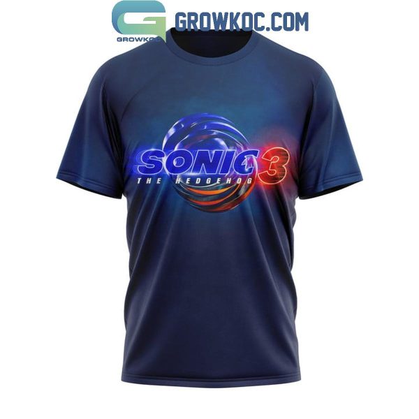 Sonic The Hedgehog 3 New Adventure New Rival Hoodie T-Shirt