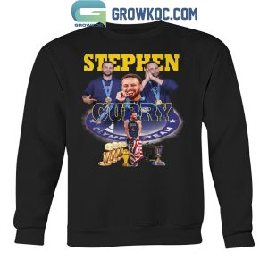 Stephen Curry With Gold Medal In Paris Olympic 2024 T-Shirt