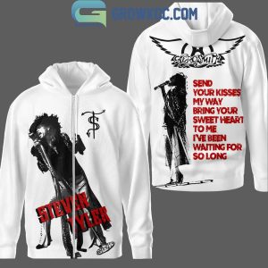 Steven Tyler Send Your Kisses My Way Aerosmith Hoodie T-Shirt