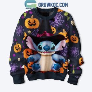 Stitch Happy Halloween Ready To Be Spooky Ugly Sweater