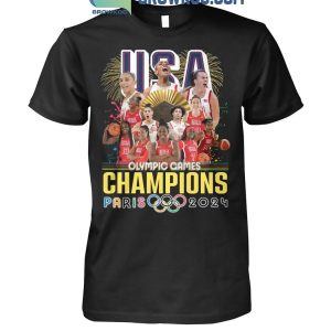 Team USA Is The Champions Of 2024 Paris Olympic Games T-Shirt