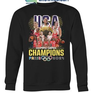 Team USA Is The Champions Of 2024 Paris Olympic Games T-Shirt