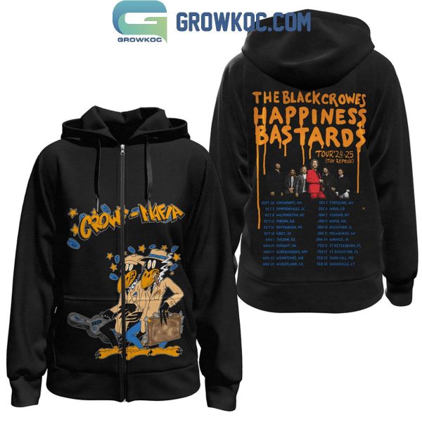 The Black Crowes Happiness Bastards Crow-Mafia 2024 Hoodie T-Shirt