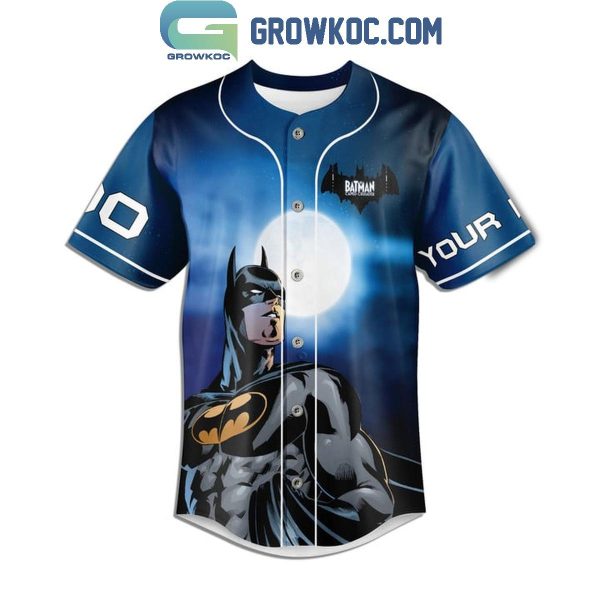 The Cape Crusader 2024 Batman DC Comic Personalized Baseball Jersey