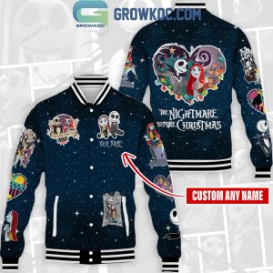 The Nightmare Before Christmas Horror Movies Personalized Baseball Jacket