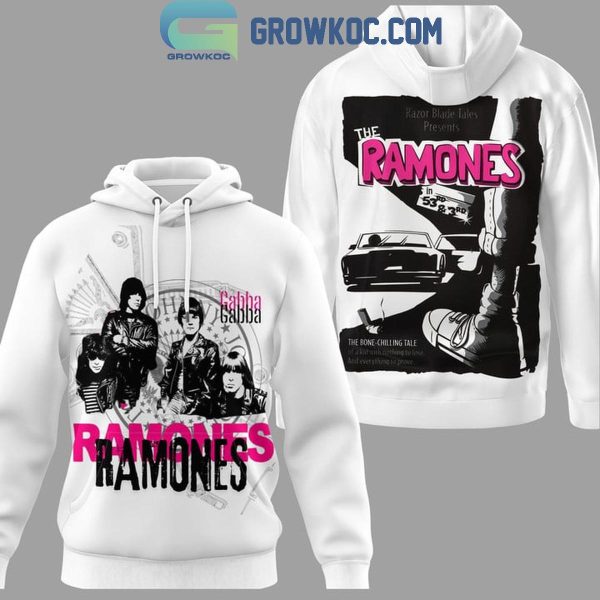 The Ramones The Bone-Chilling Tale Hoodie T-Shirt