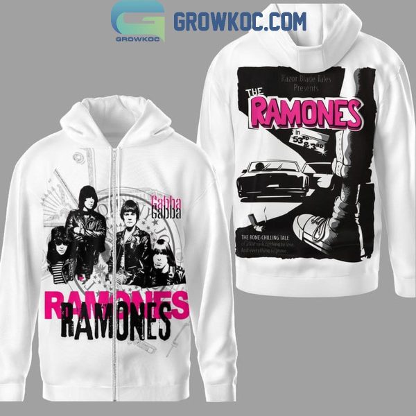 The Ramones The Bone-Chilling Tale Hoodie T-Shirt