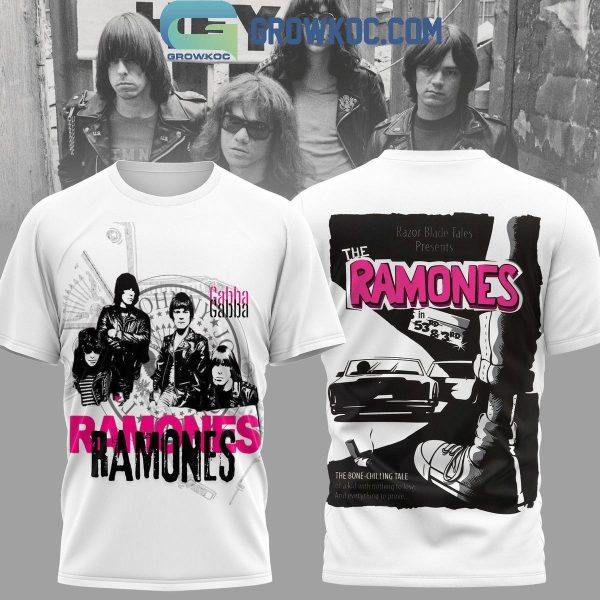 The Ramones The Bone-Chilling Tale Hoodie T-Shirt