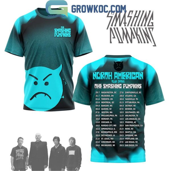 The Smashing Pumpkins North America Tour 2024 Celebrating Hoodie T Shirt