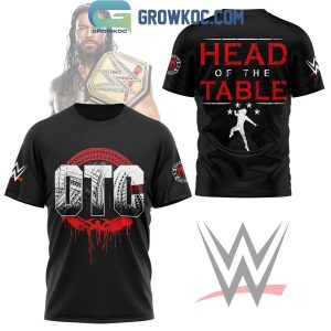 WWE Head Of The Table Roman Reign Hoodie T Shirt