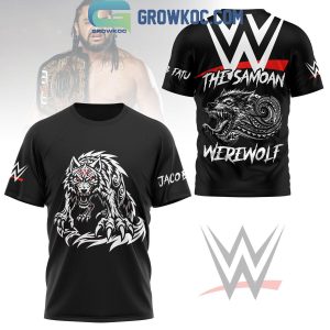 WWE Jacob Fatu 2024 The Samoan Werewolf Hoodie T-Shirt