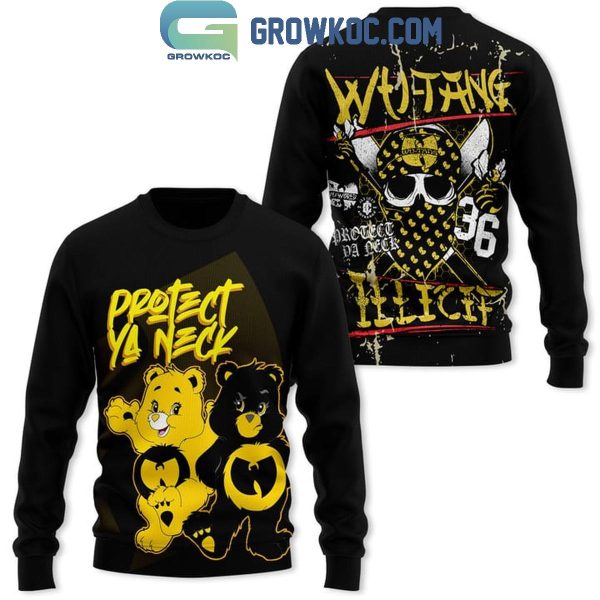 Wu Tang Clan Effect Protect Ya Neck Hoodie T Shirt