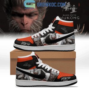 Wukong Black Myth 2024 Air Jordan 1 High Top Shoes