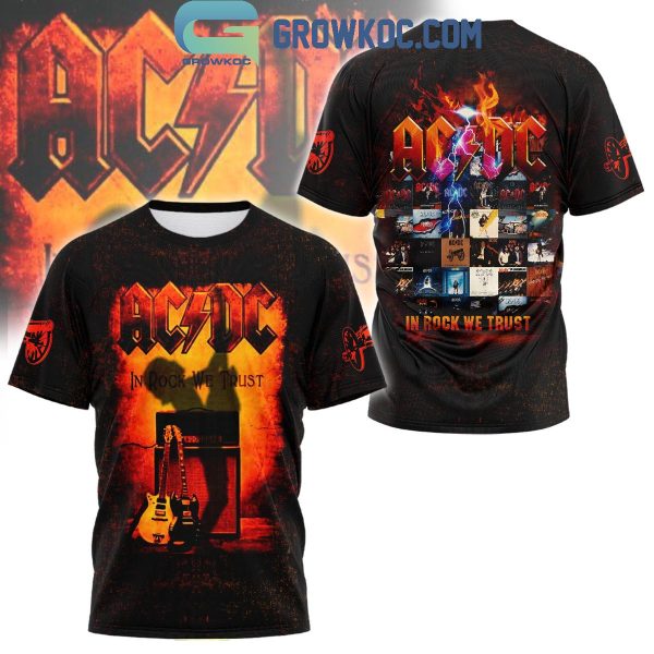 ACDC In Rock We Trust Hoodie T-Shirt