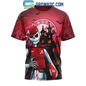 Alabama Crimson Tide Fear Jack Skellington And The Tide Hoodie T-Shirt