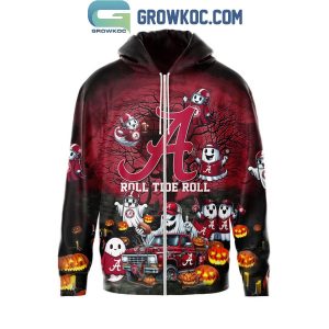 Alabama Crimson Tide Roll Tide Roll Halloween Ghost Story Hoodie T-Shirt