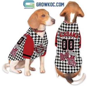 Alabama Crimson Tide We Are The Tide Personalized Pet Baseball Jersey