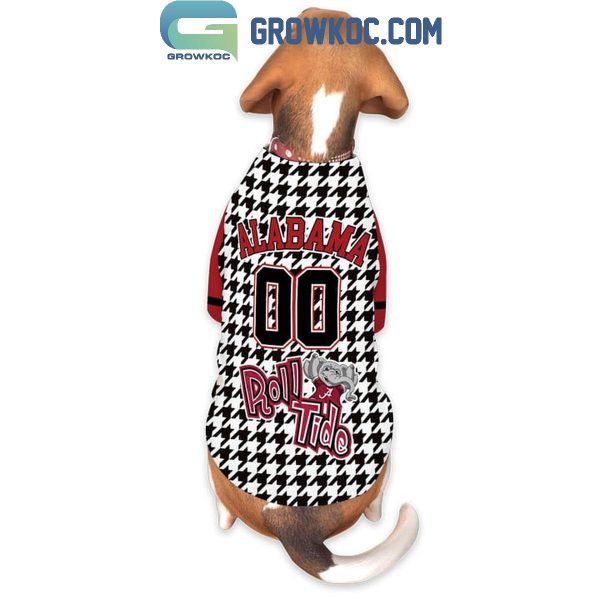 Alabama Crimson Tide We Are The Tide Personalized Pet Baseball Jersey