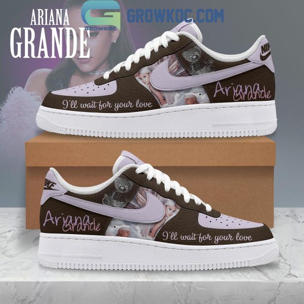 Ariana Grande I’ll Wait For Your Love Air Force 1 Shoes