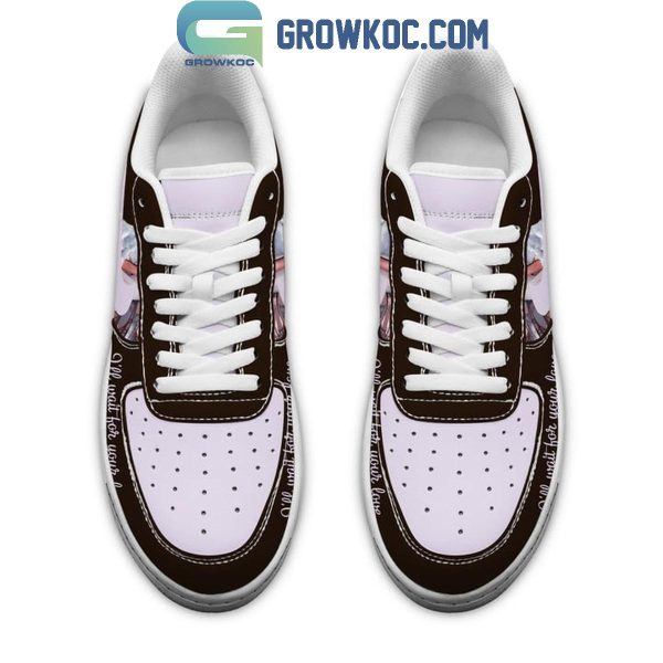 Ariana Grande I’ll Wait For Your Love Air Force 1 Shoes