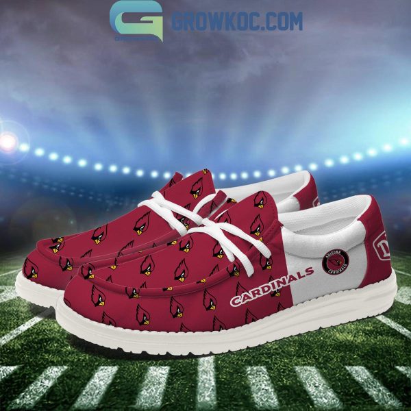 Arizona Cardinals 2024 Version Personalized Hey Dude Shoes