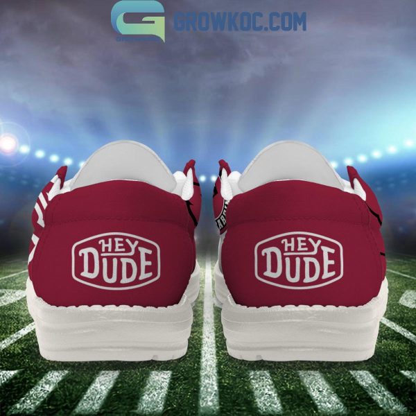 Arizona Cardinals 2024 Version Personalized Hey Dude Shoes