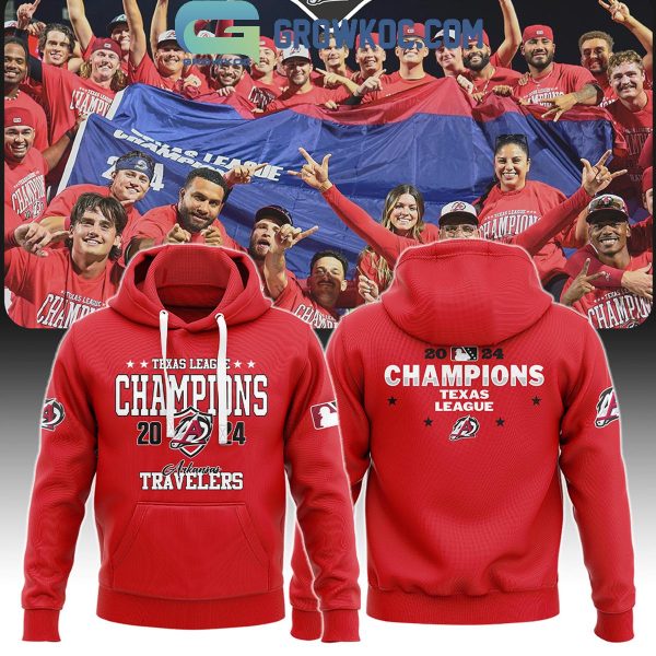 Arkansas Travelers 2024 Texas League Champions Hoodie T-Shirt