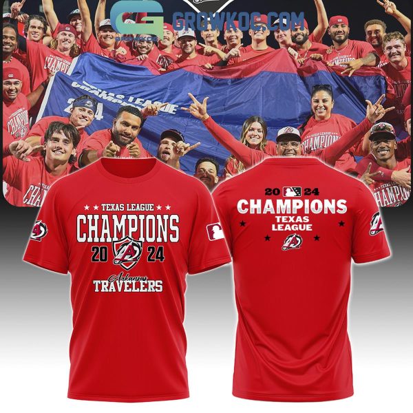 Arkansas Travelers 2024 Texas League Champions Hoodie T-Shirt