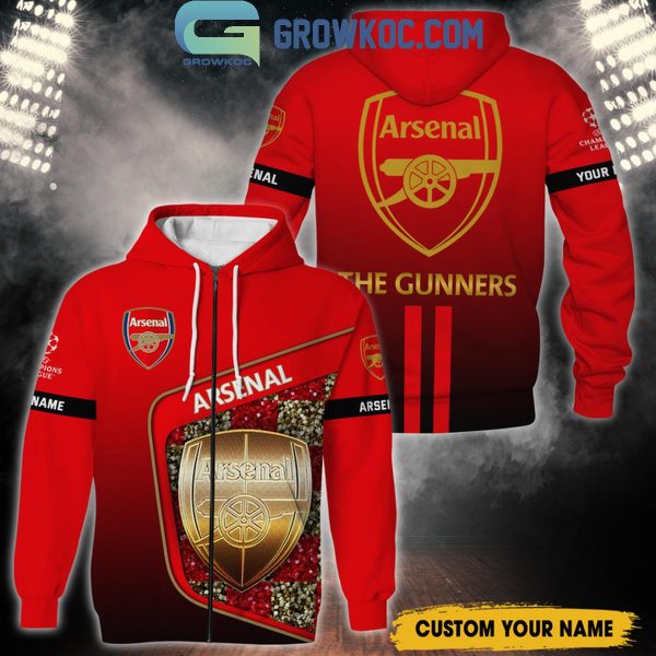 Arsenal Premier League The Gunners Personalized Hoodie T-Shirt