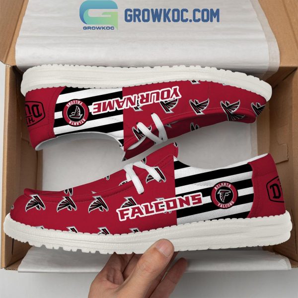 Atlanta Falcons 2024 Version Personalized Hey Dude Shoes