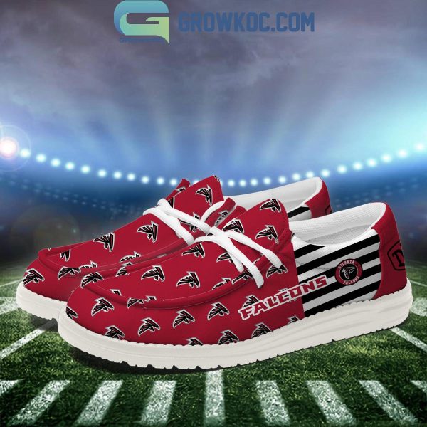 Atlanta Falcons 2024 Version Personalized Hey Dude Shoes