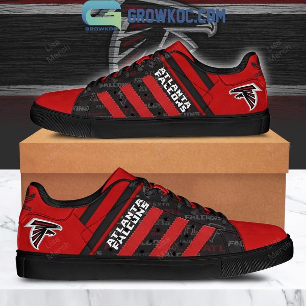 Atlanta Falcons Throwback Vintage 2024 Stan Smith Shoes