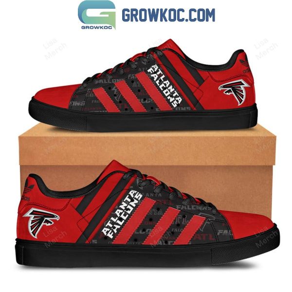 Atlanta Falcons Throwback Vintage 2024 Stan Smith Shoes