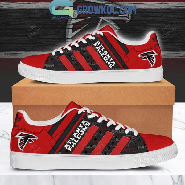 Atlanta Falcons Throwback Vintage 2024 Stan Smith Shoes