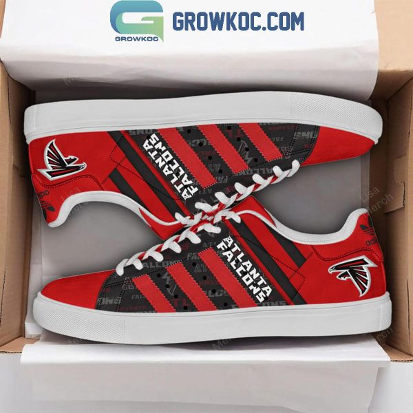 Atlanta Falcons Throwback Vintage 2024 Stan Smith Shoes