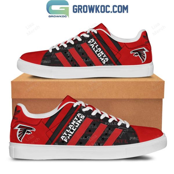 Atlanta Falcons Throwback Vintage 2024 Stan Smith Shoes