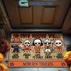 Auburn Tigers In This House We Love Halloween Horror Movies Doormat