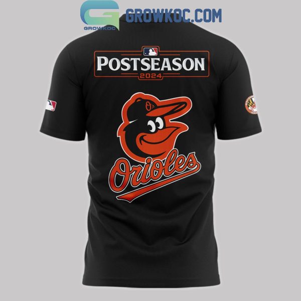 Baltimore Orioles October Ready 2024 MLB Postseason Hoodie T-Shirt