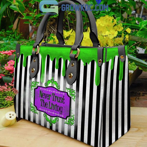 Beetlejuice 2024 Never Trust The Living Halloween Handbags