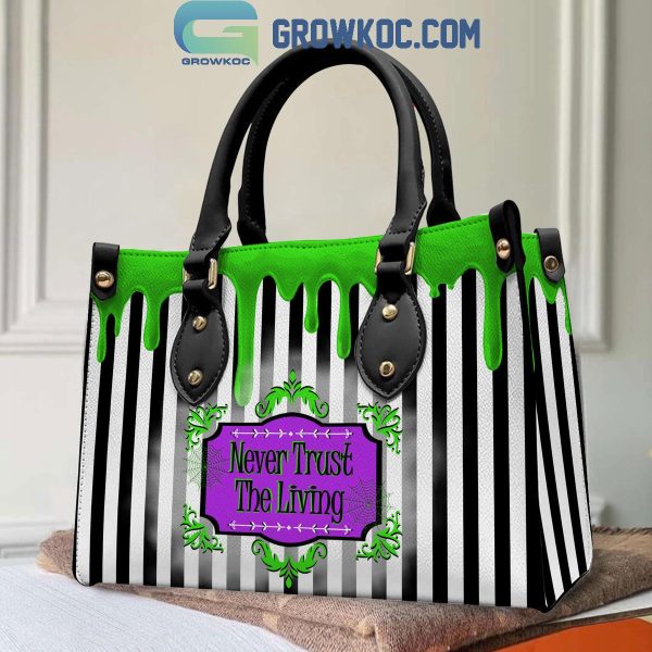 Beetlejuice 2024 Never Trust The Living Halloween Handbags