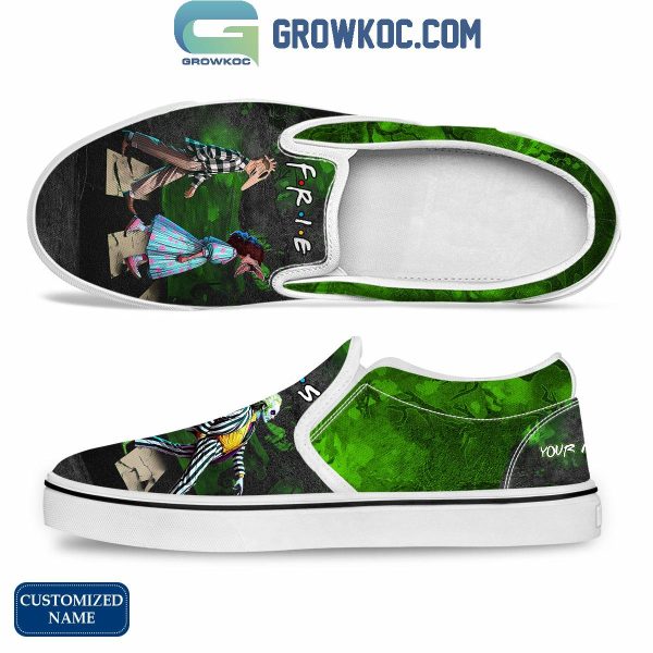 Beetlejuice Halloween Horror Movie Personalized Slip On Shoes