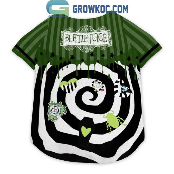 Beetlejuice It’s Showtime Pet Baseball Jersey