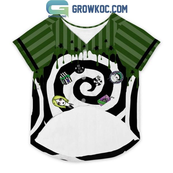 Beetlejuice It’s Showtime Pet Baseball Jersey