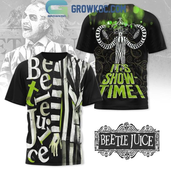 Beetlejuice The Halloween 2024 Movies It’s Showtime Hoodie T-Shirt