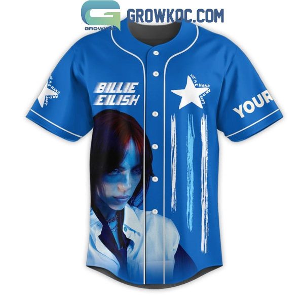 Billie Eilish Hit Me Hard And Soft The Tour 2024 Personalized Baseball Jersey